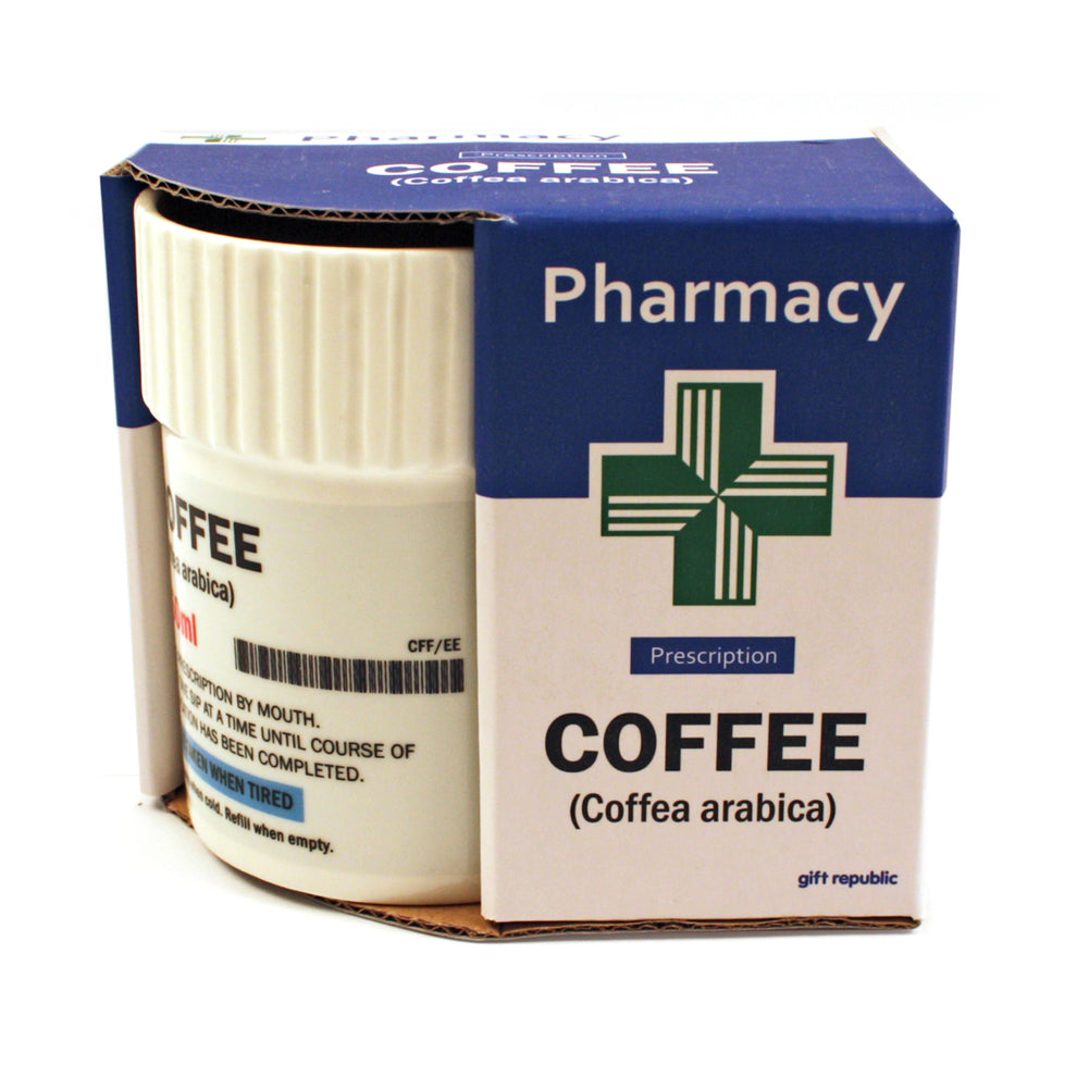 Pill Pot Mug - Coffee