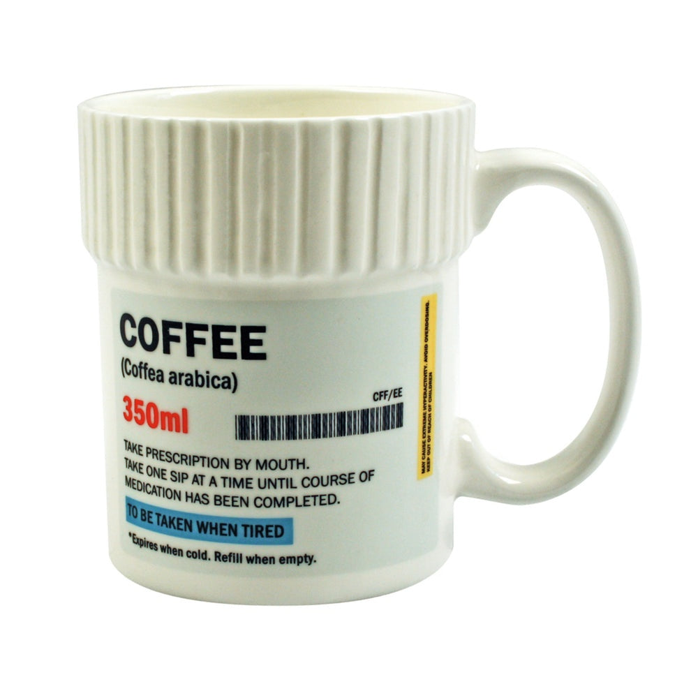 Pill Pot Mug - Coffee