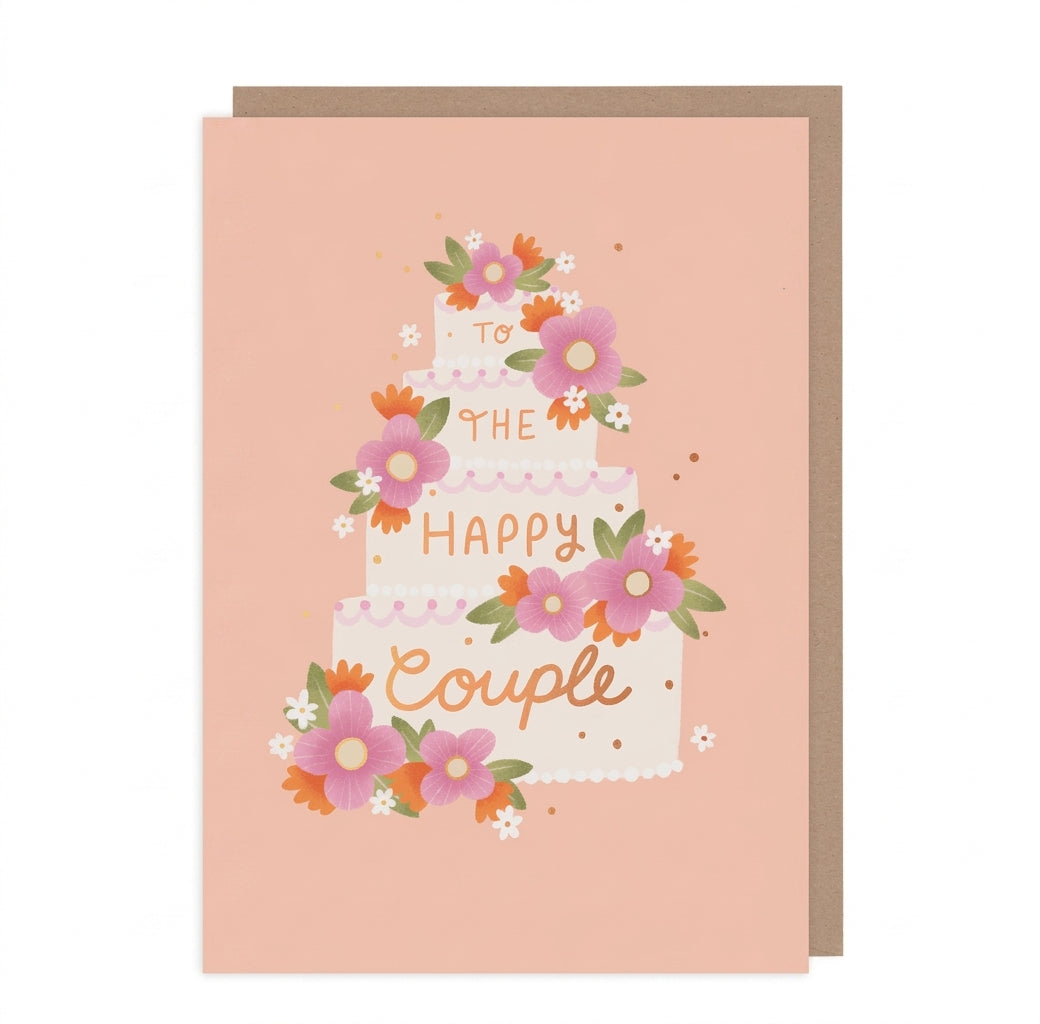 To The Happy Couple Wedding Card