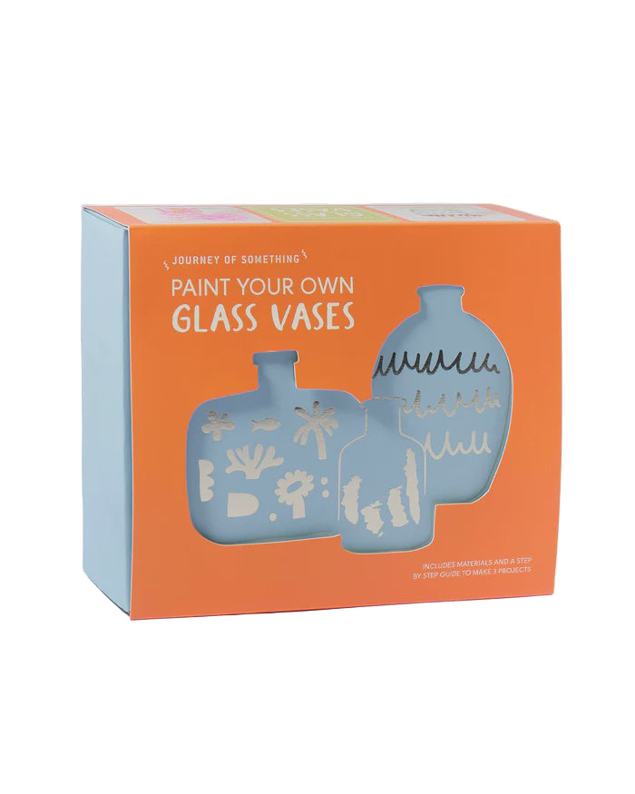 Paint Your Own Glass Vases