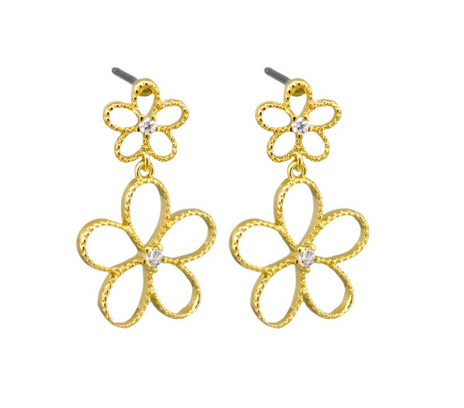 Gold Floral Duo E/R