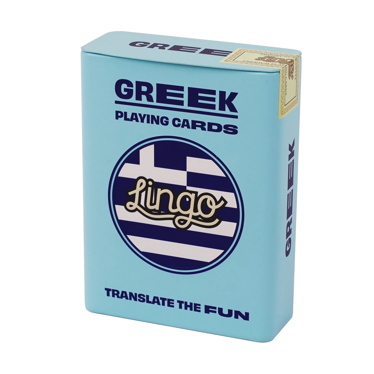 Greek Playing Cards in Wayfarer Tin