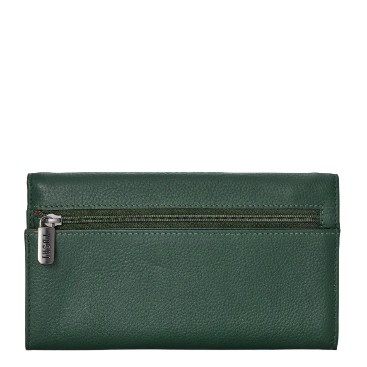 Hudson Leather Purse - Green Fingers Bookworm