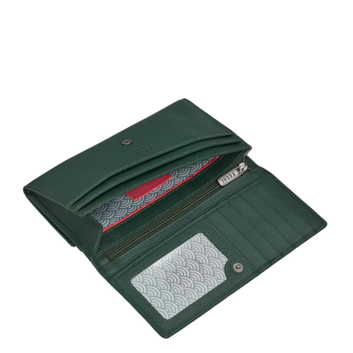 Leather Flap Over Purse - Bookworm Garden