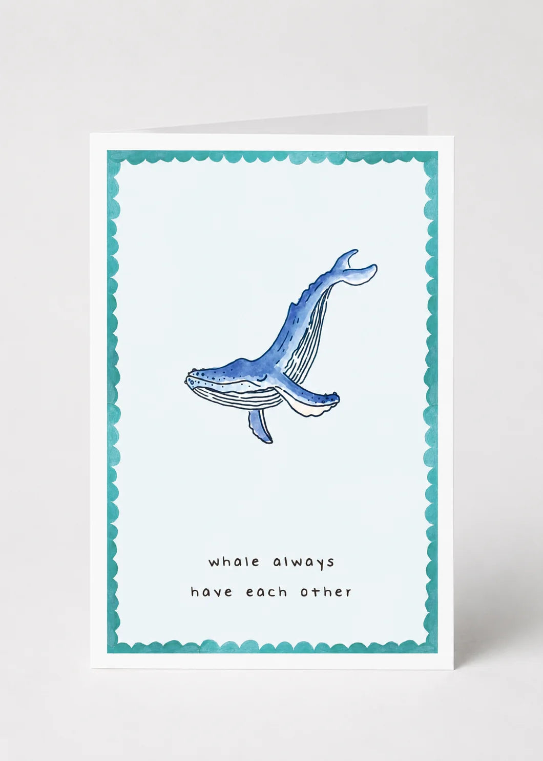 Whale Always Have Each Other Card