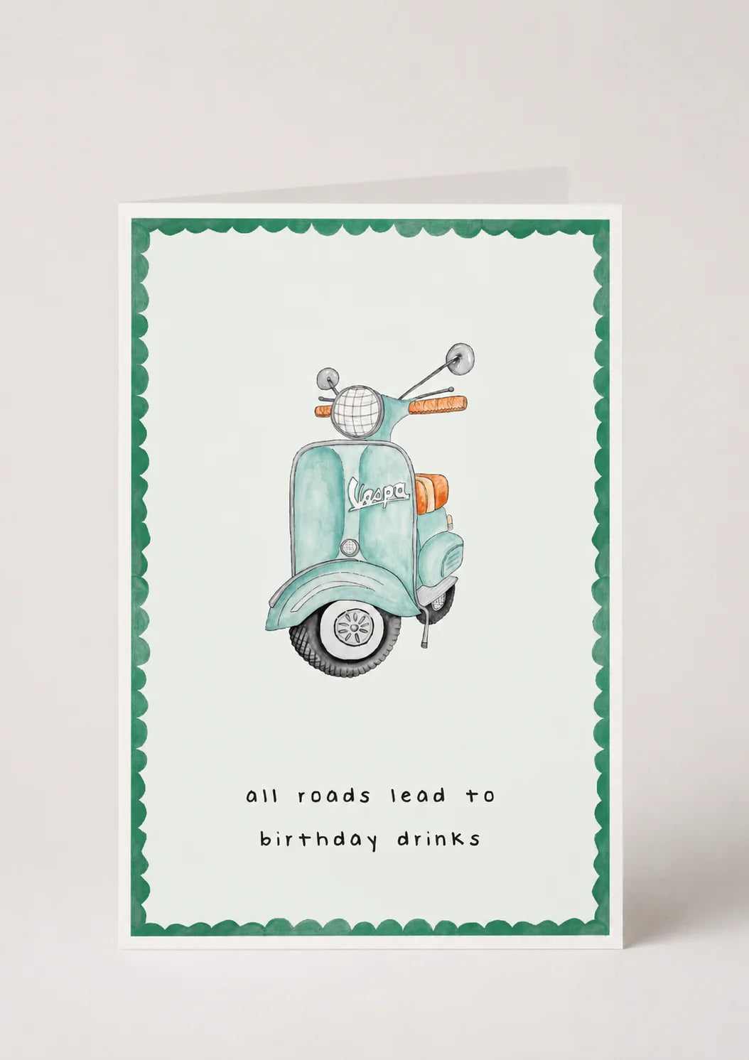 All Roads Lead To Birthday Drinks Card