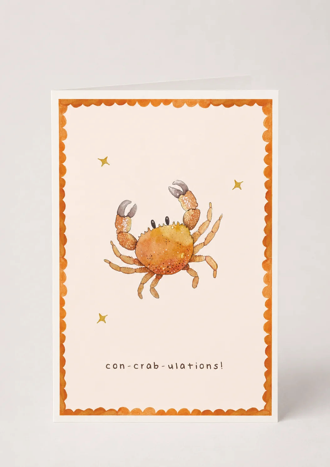 Con-crab-ulations Card