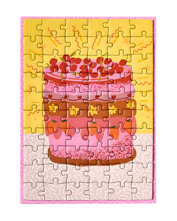 Greeting Card Puzzle - Sweet Birthday