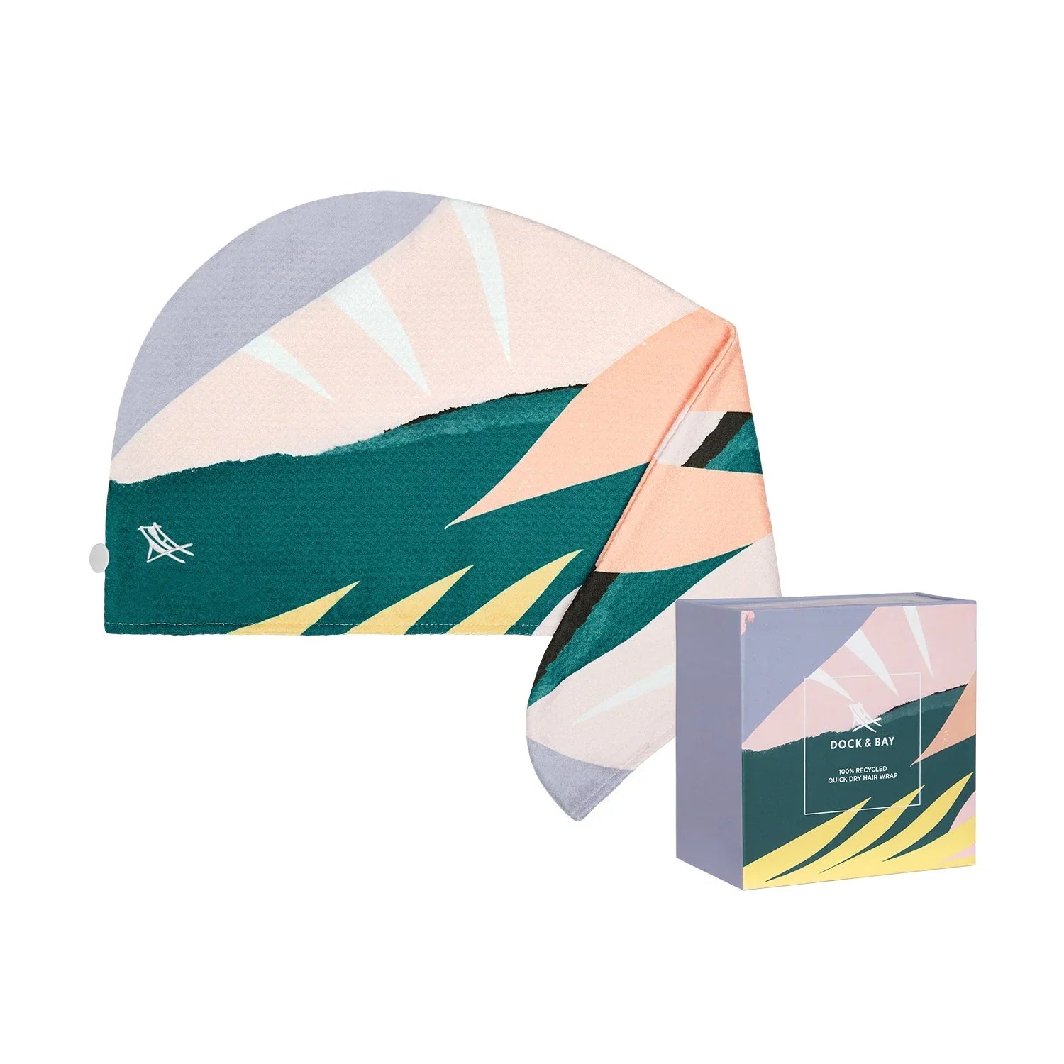 Quick Dry Hair Wrap - Santa Elena Oasis