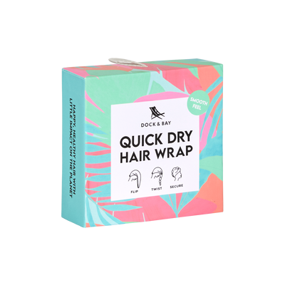 Quick Dry Hair Wrap - Hot Tropics
