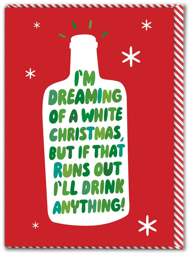 White Christmas Card