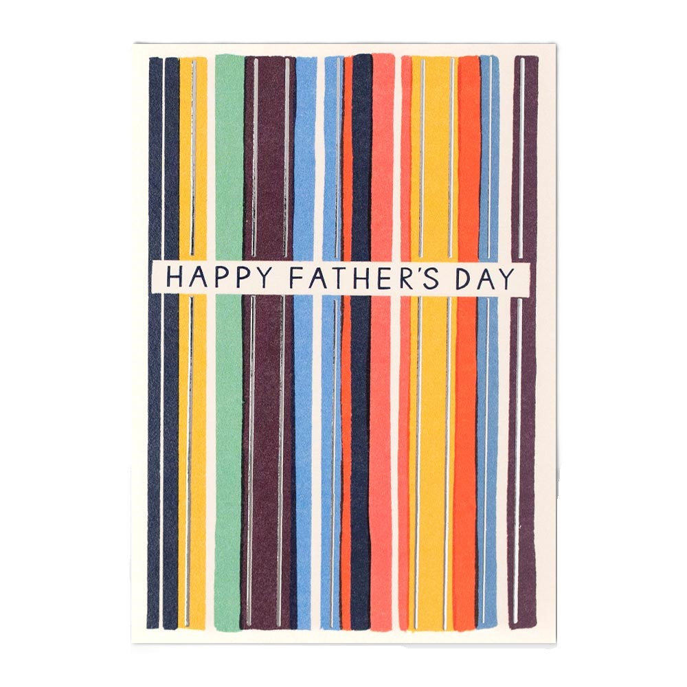 Stripes Father's Day Card