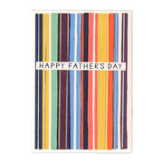 Stripes Father's Day Card