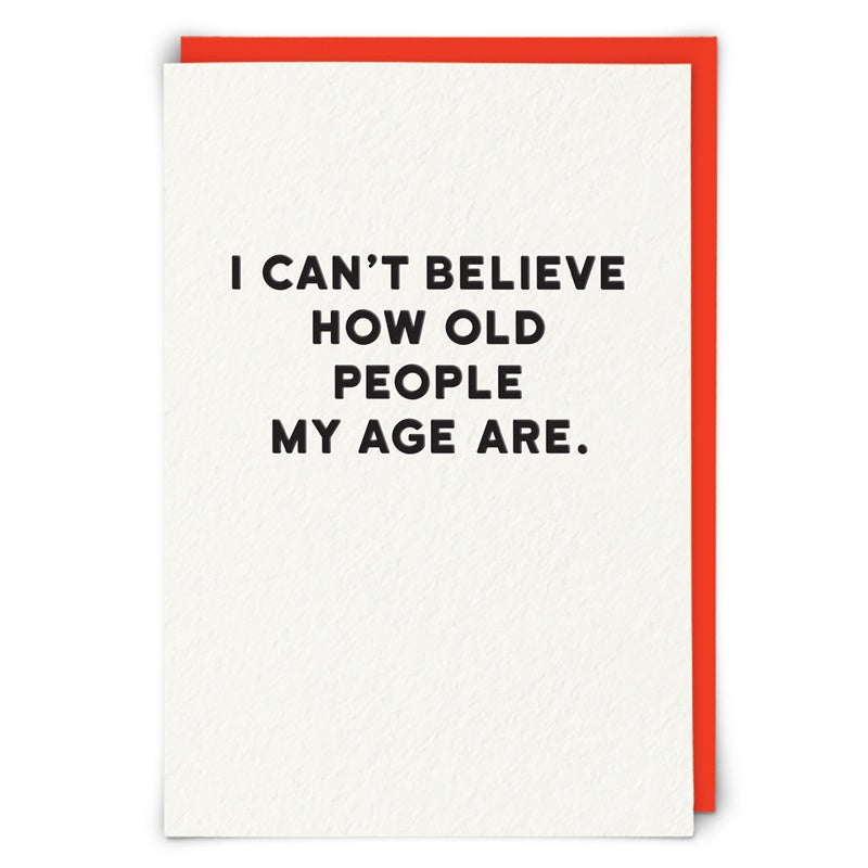 How Old Card