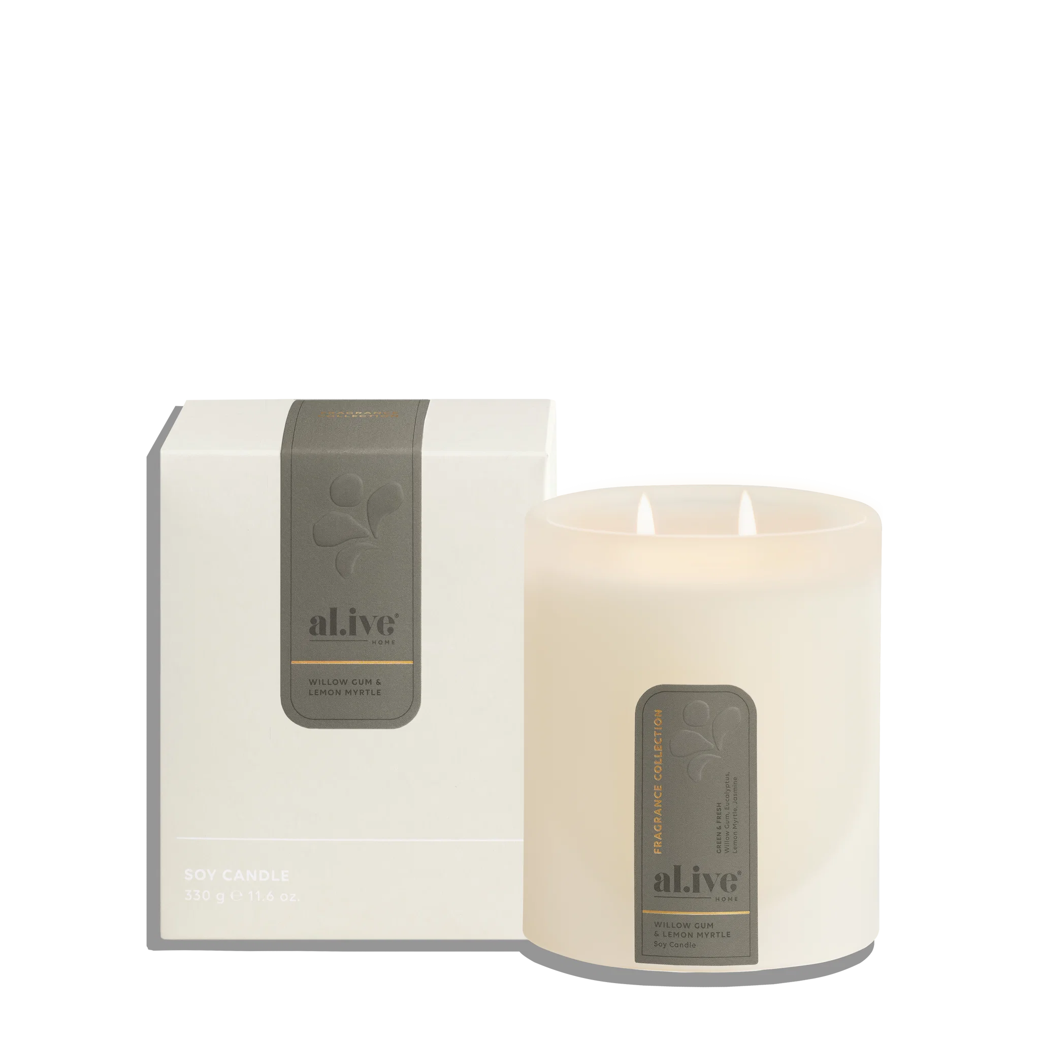 Soy Candle - Willow Gum & Lemon Myrtle