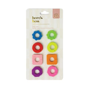 The Link Set 8 Felt Drink Tags - Bold