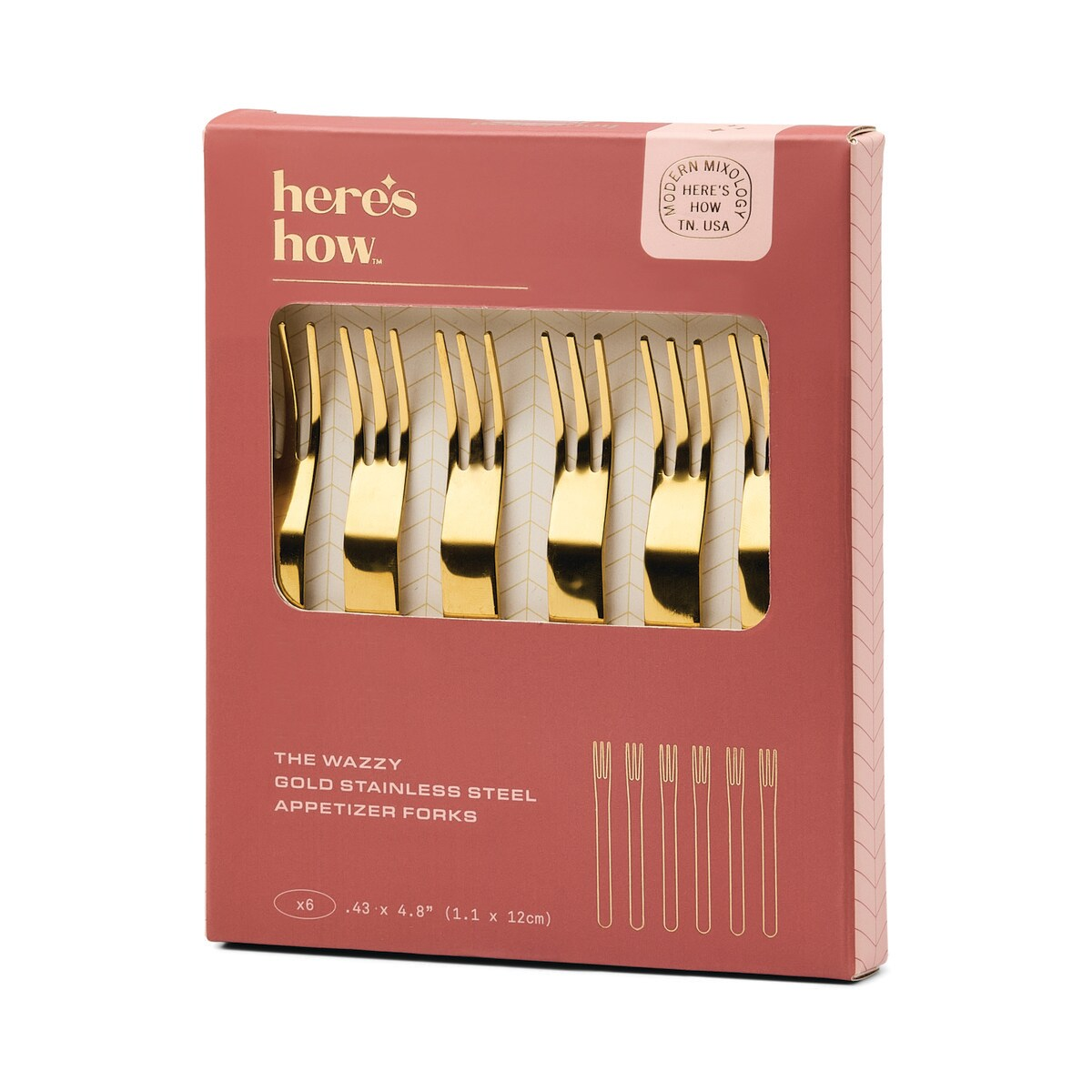 The Wazzy Appertizer Forks