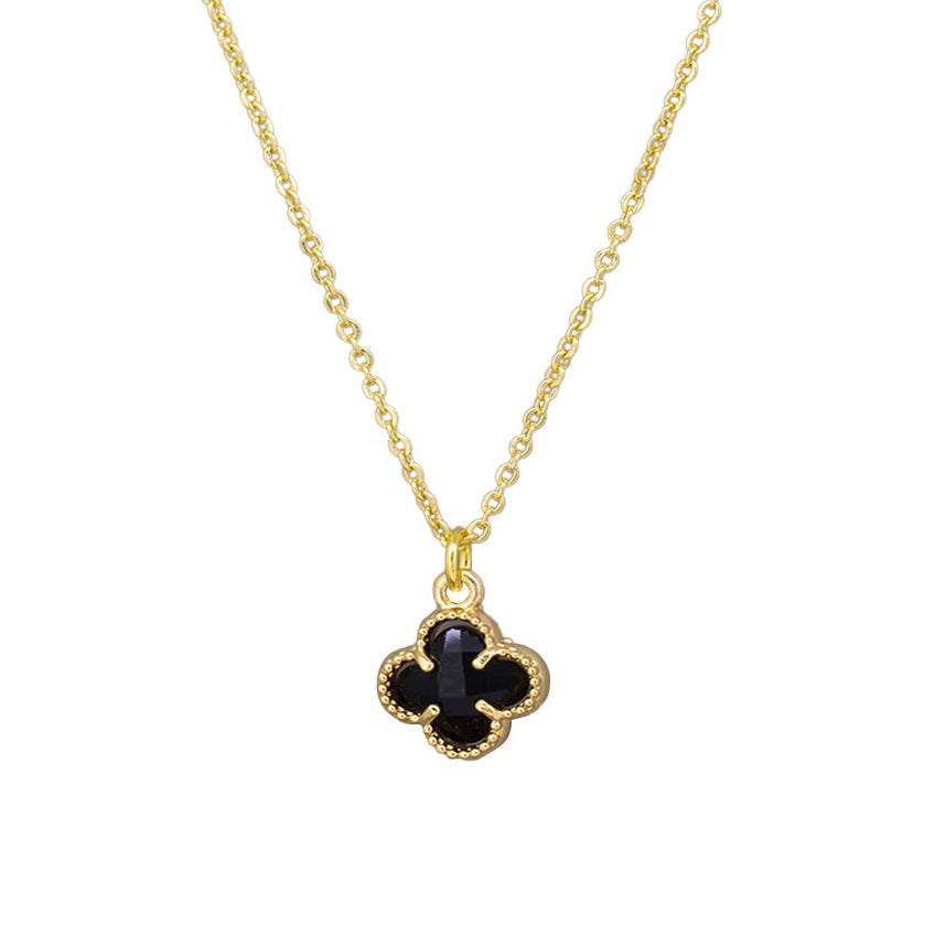 Felice Necklace - Gold, Black