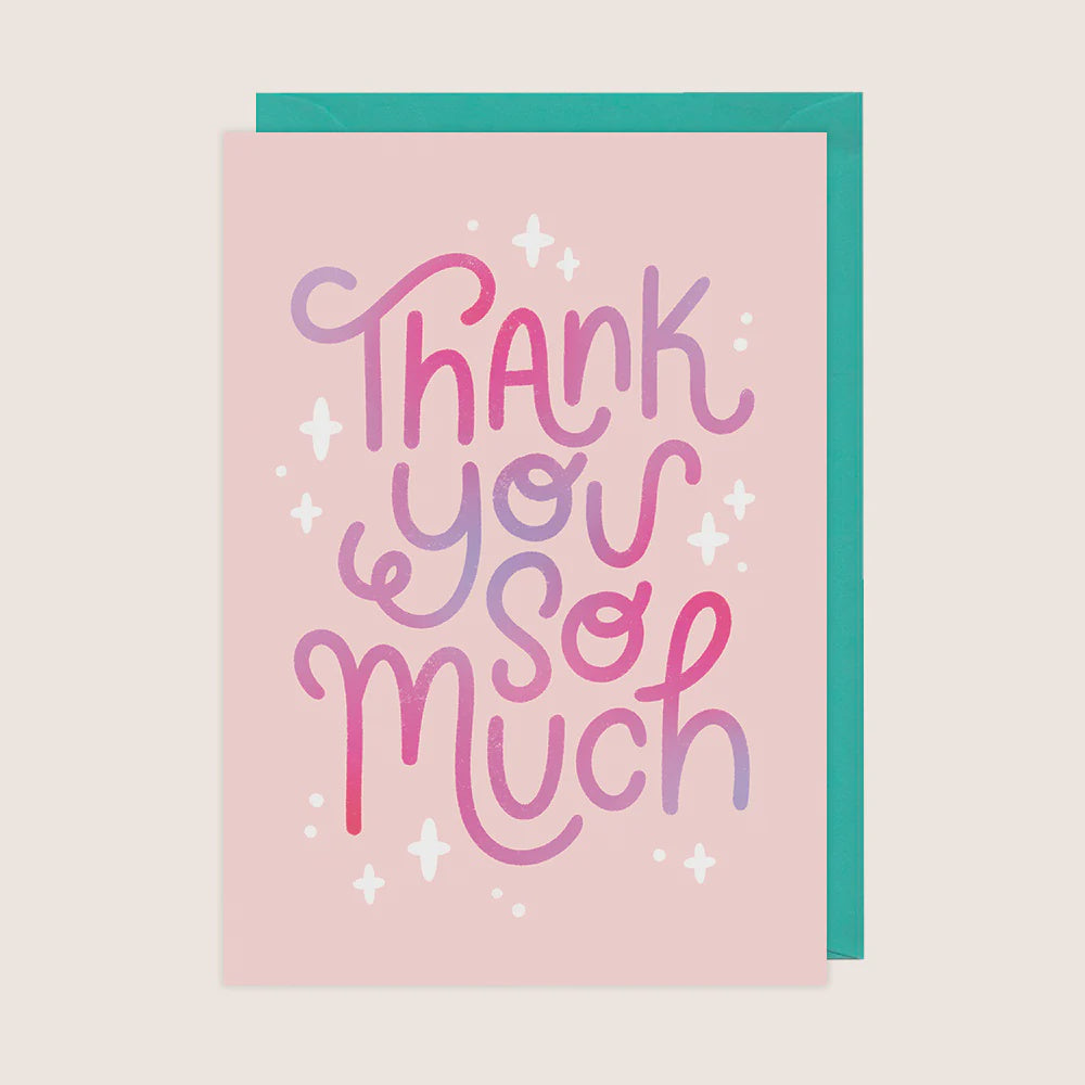 Thank You So Much Card