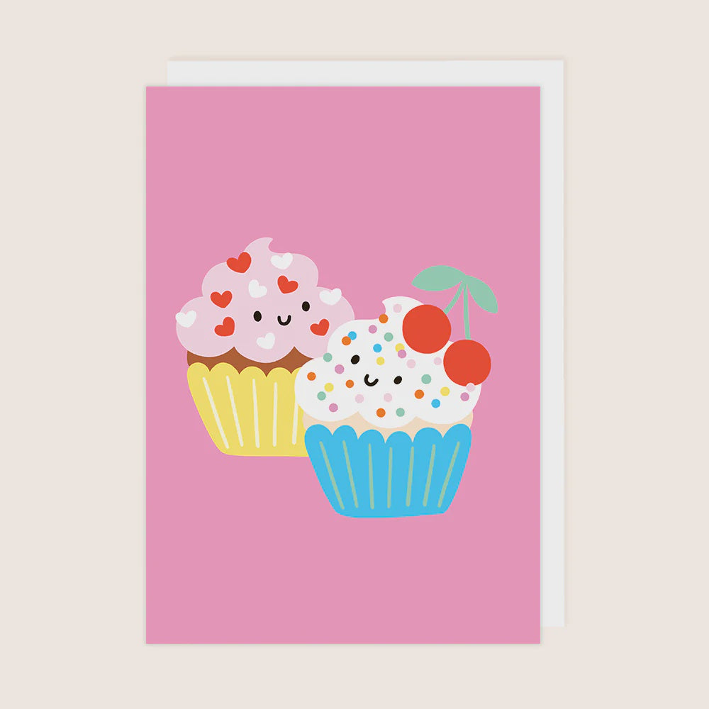 Happy Cupcakes Card