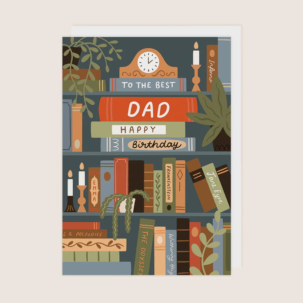 Dad Book Birthday Card