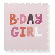 B-Day Girl Card