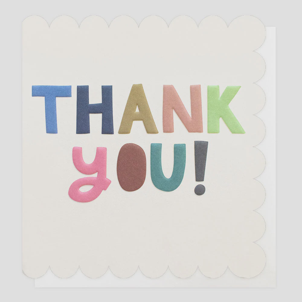 A Big Thank You So Much Flowers Card