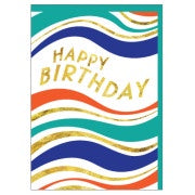 Birthday Waves Card