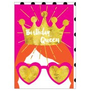 Birthday Queen Crown Card