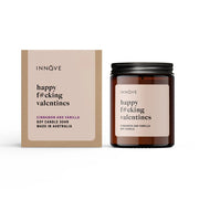 Happy F#cking Valentines Candle - Cinnamon & Vanilla
