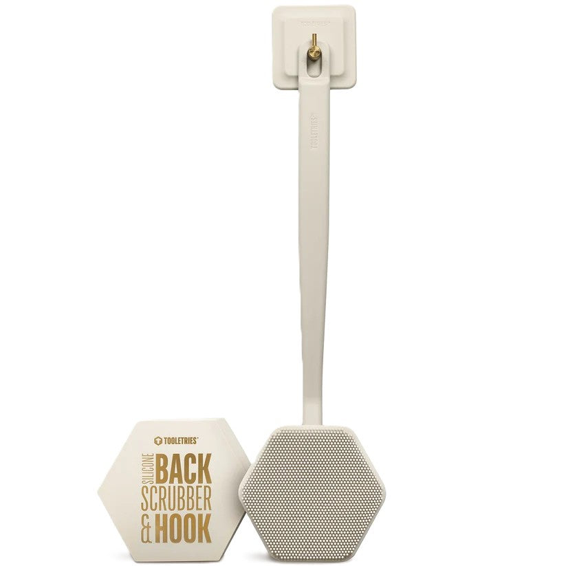 Back Scrubber & Hook Sand