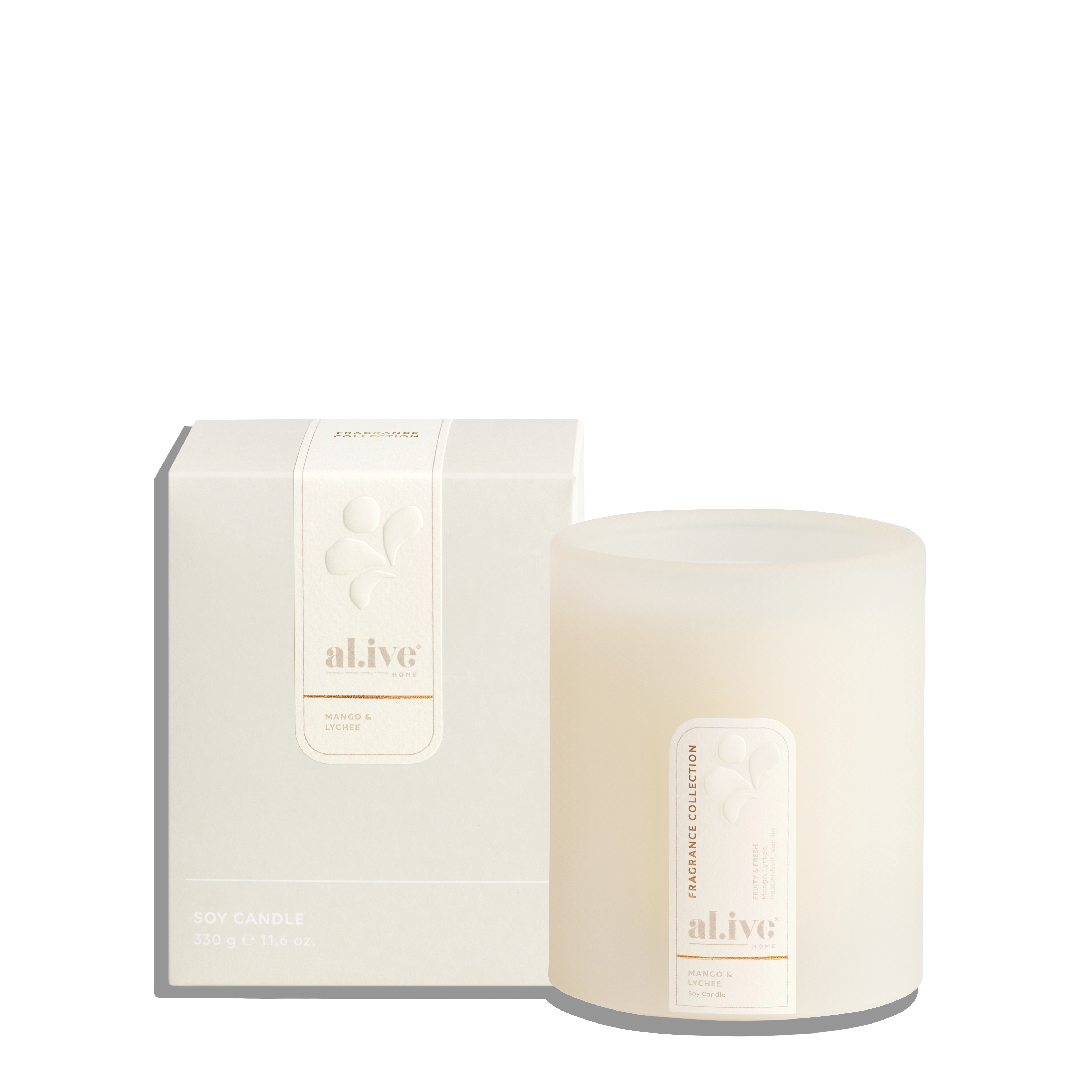 Soy Candle - Mango & Lychee