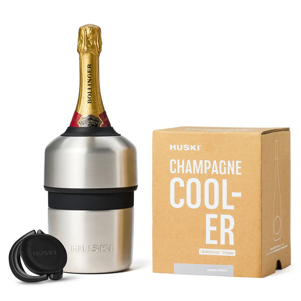 Huski Champagne Cooler - Brushed Stainless