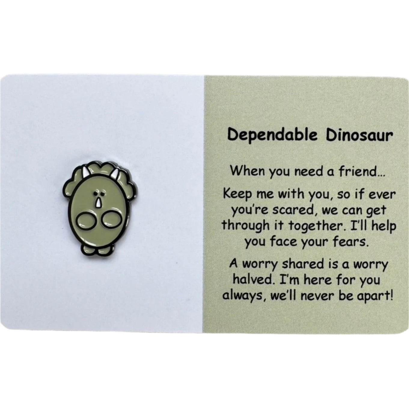 Little Joys Pin - Dependable Dinosaur