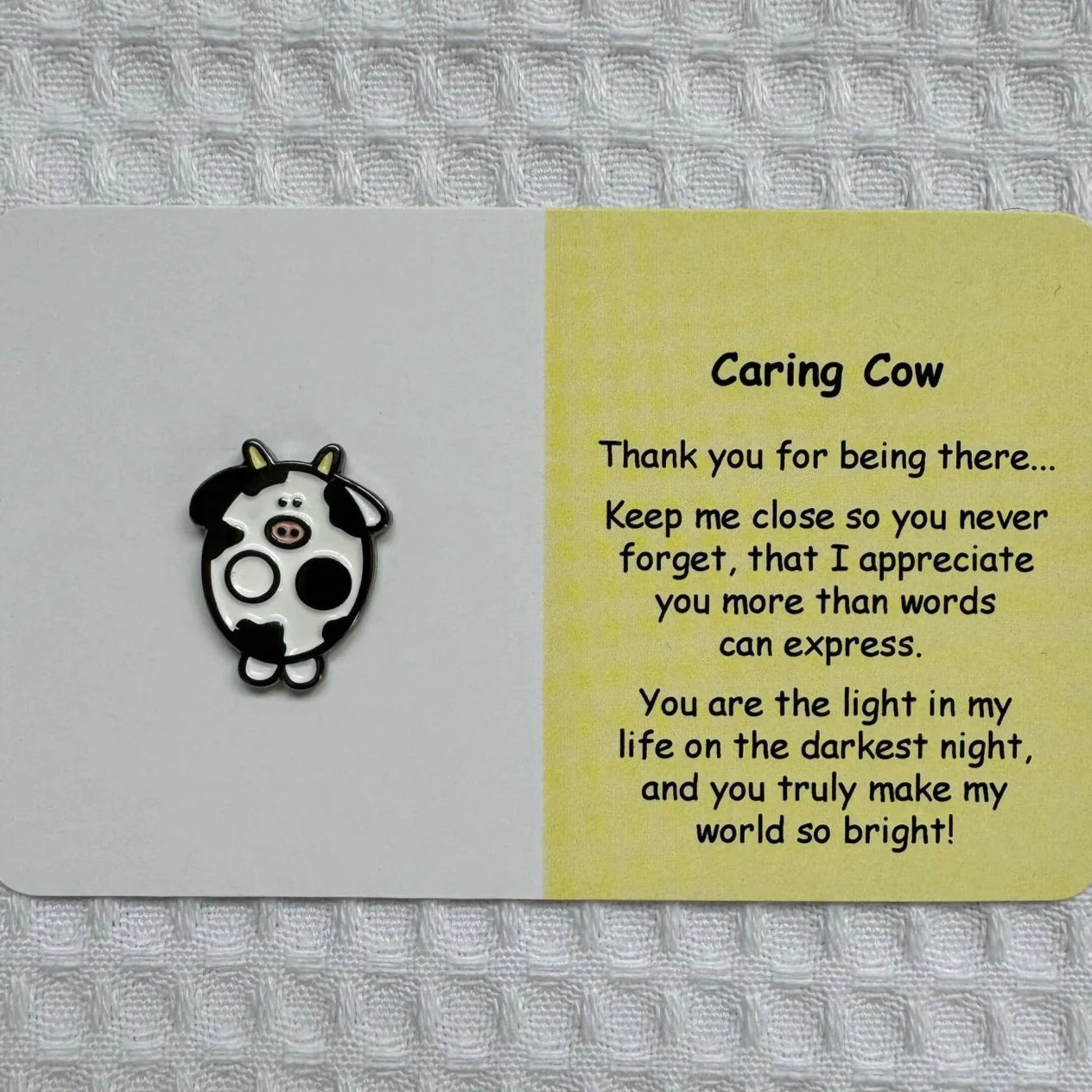 Little Joys Pin - Caring Cow