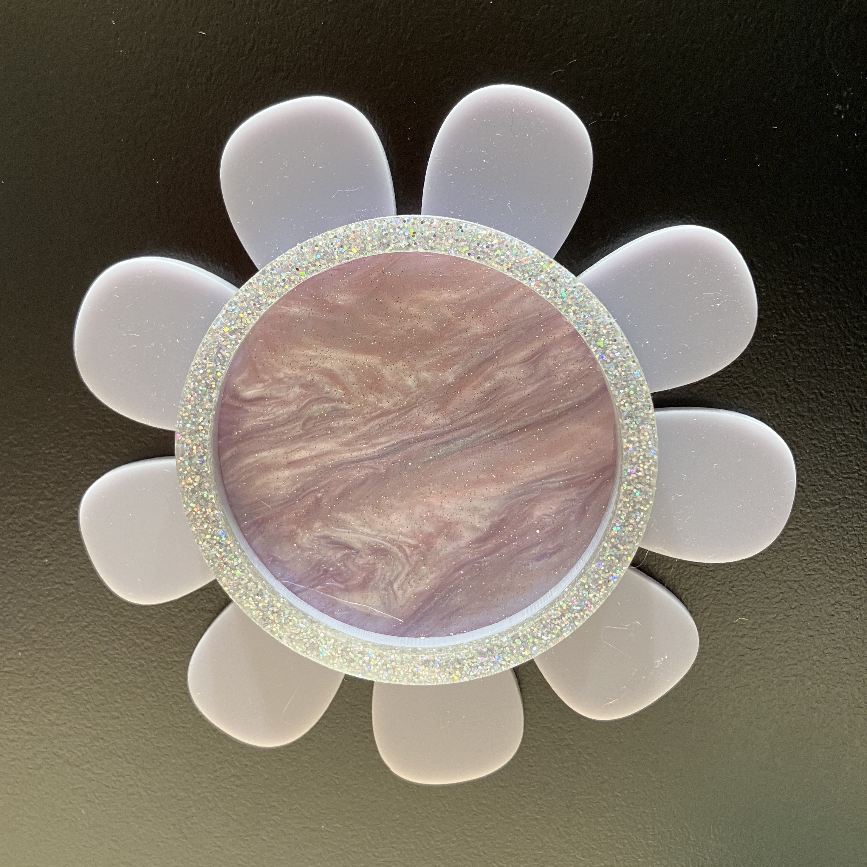Acrylic Flower Trinket Dish