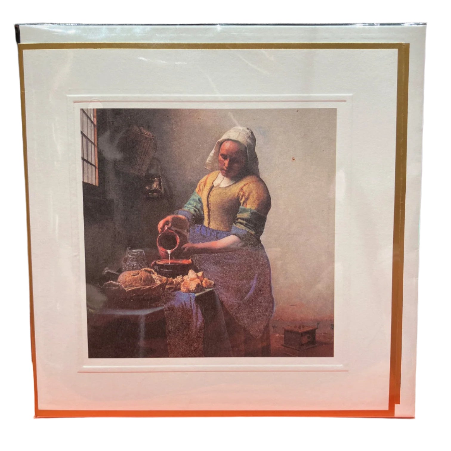 Ikonink Framed Card - The Milkmaid Card
