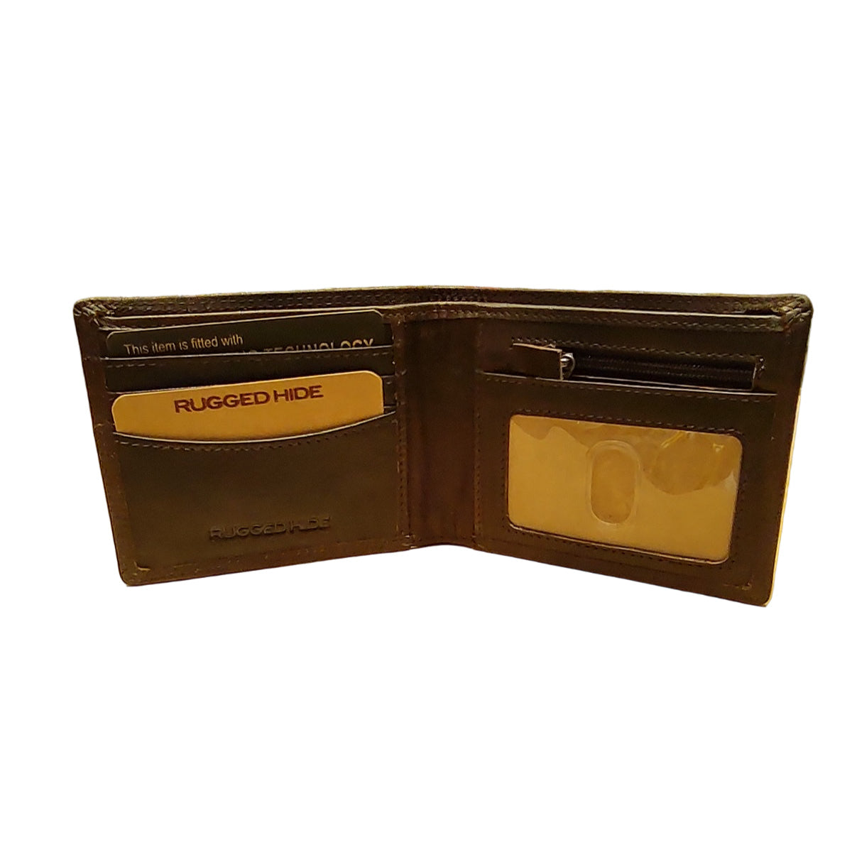 Leather Wallet - Clive, Brown