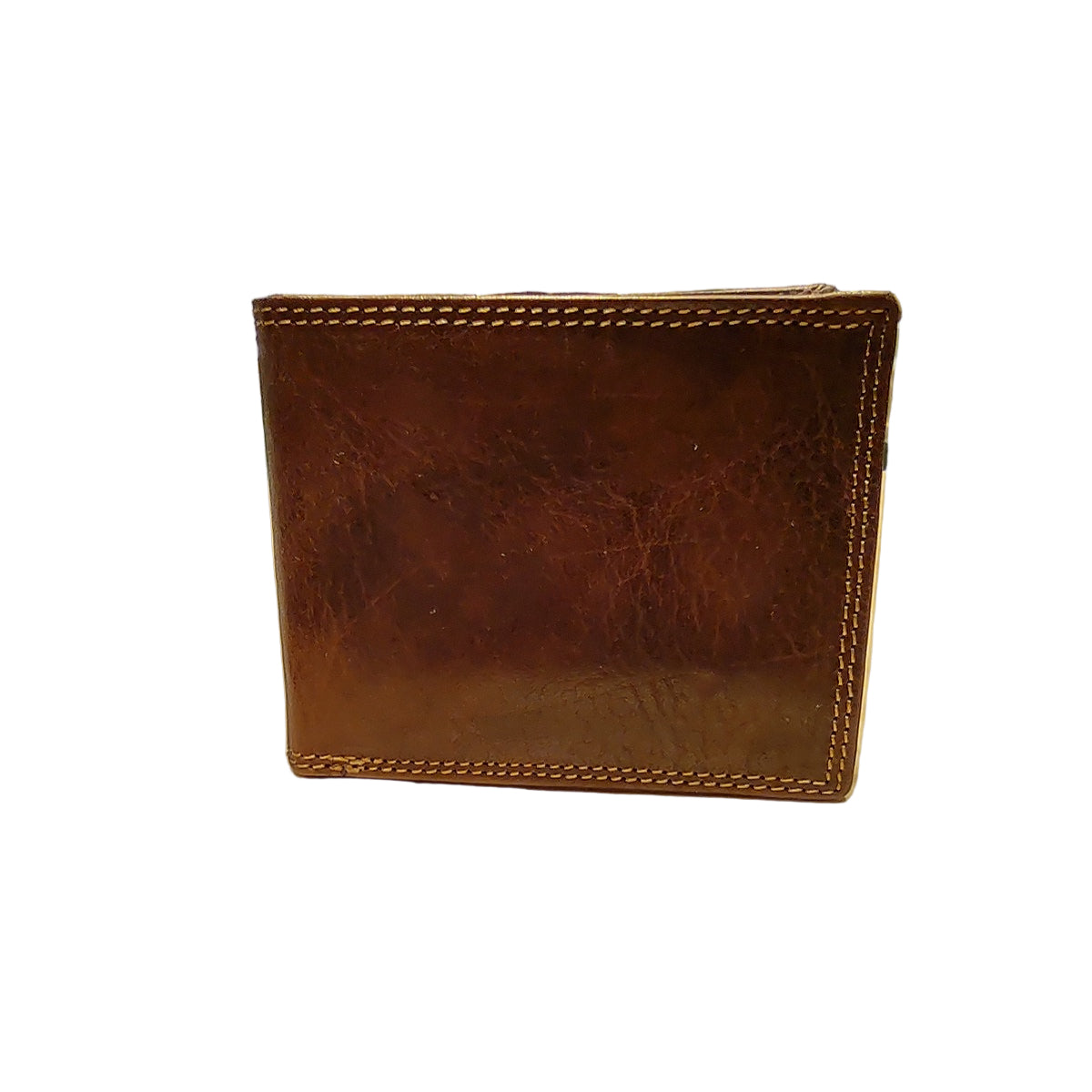 Leather Wallet - Ami, Brandy