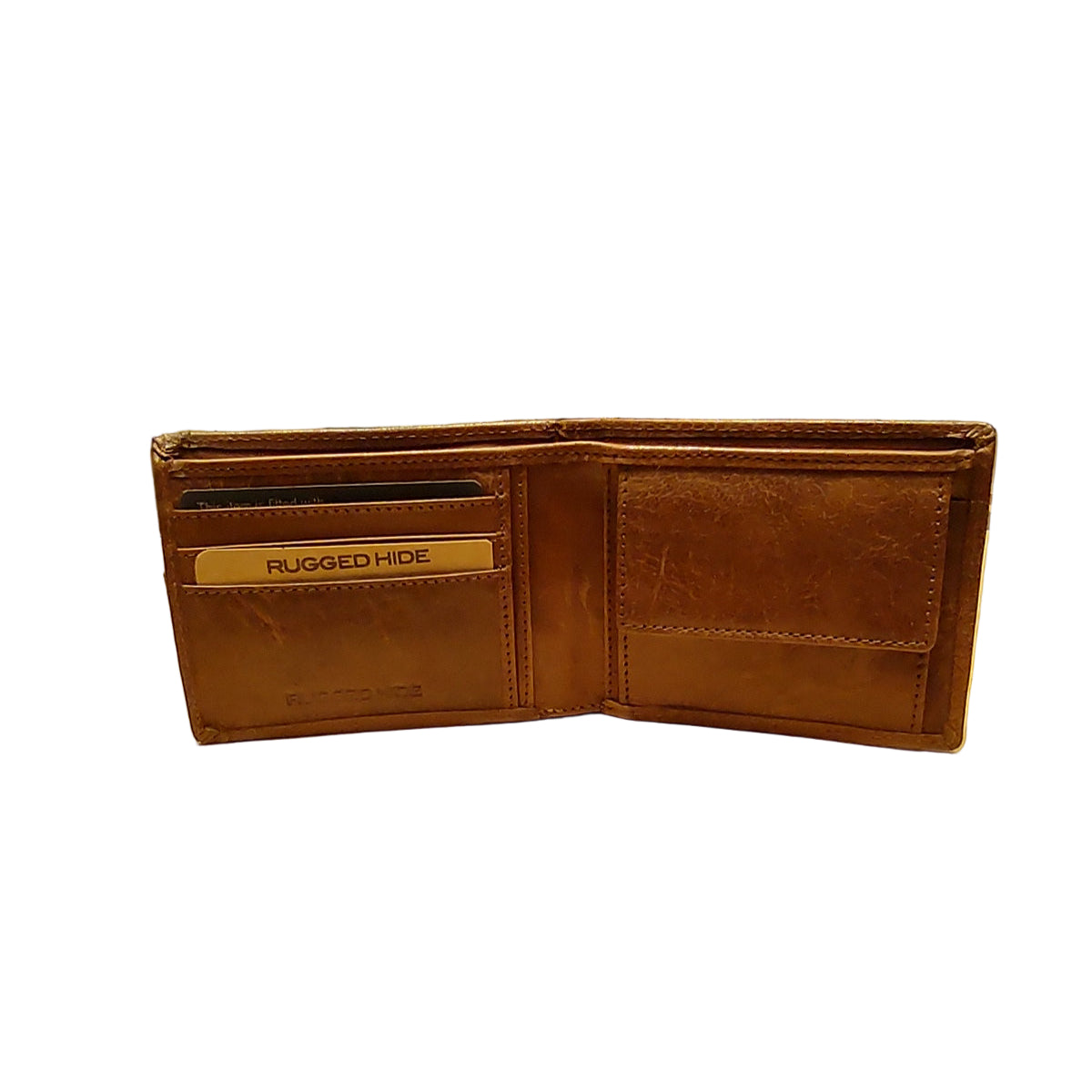 Leather Wallet - Ami, Brandy