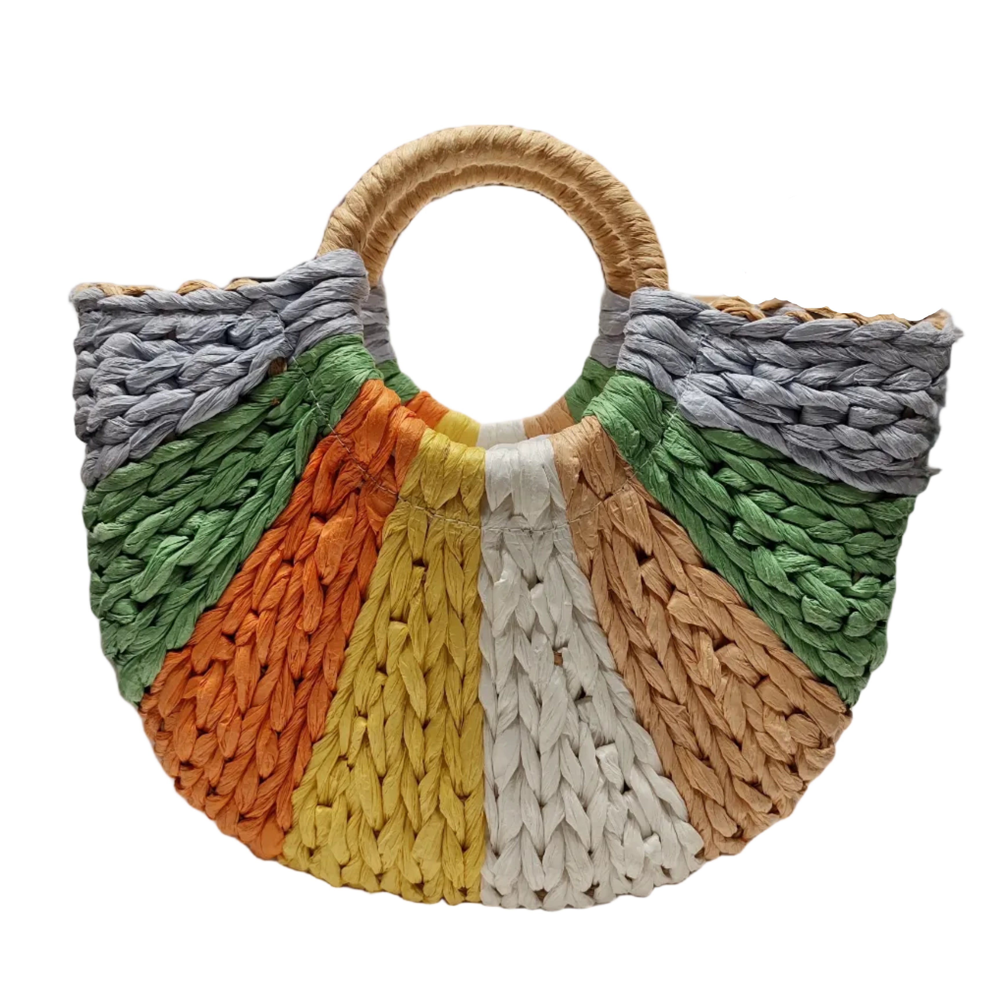 Coloured Woven Basket