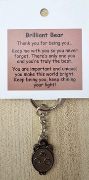 Little Joys Key Ring - Brillian Bear