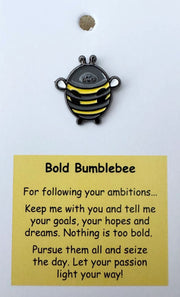 Little Joys Pin - Bold Bumblebee