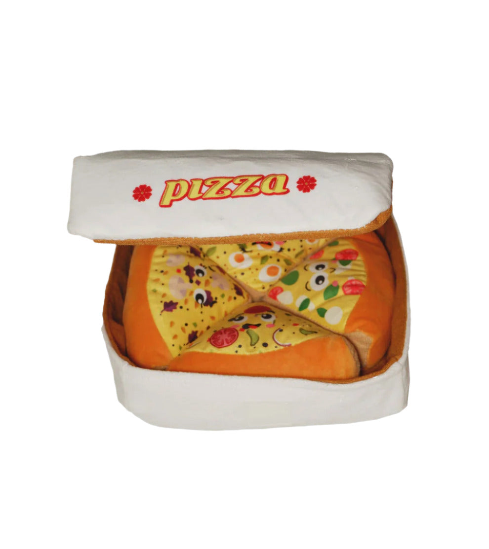 Squeaker Toy - Pizza Box