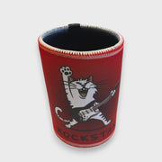 Printed Stubby Cooler - Rockstar Cat