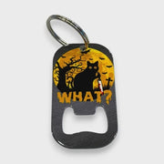 Bottle Opener Keyring - Murder Cat