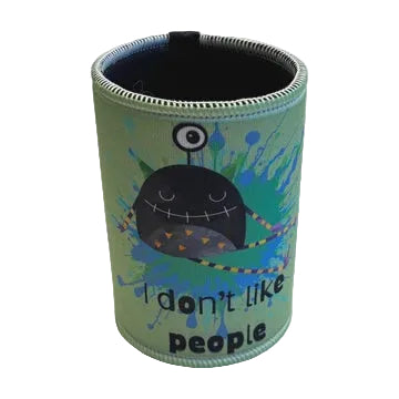 Printed Stubby Cooler - I Don't Like People