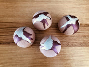 Goat Milk Bath Bomb - Black Raspberry and Vanilla