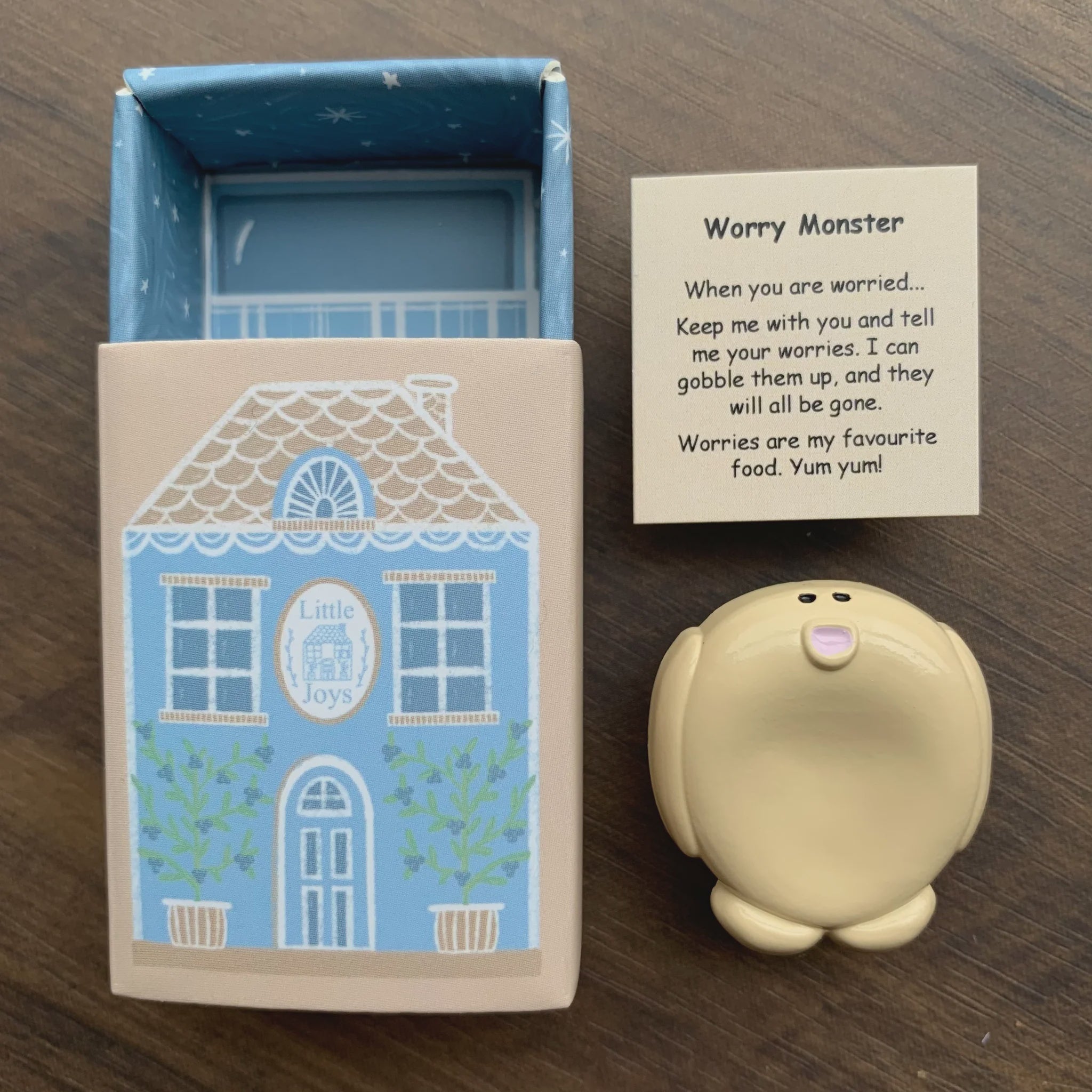 Metal Worry Stone - Worry Monster