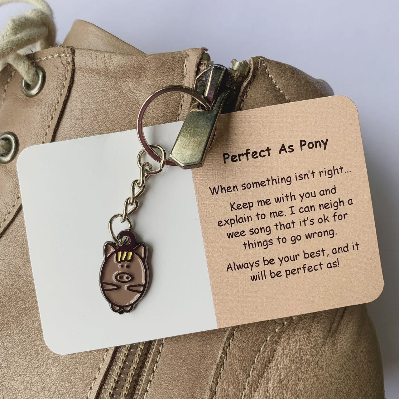 Little Joys Key Ring - Perfect As Pony